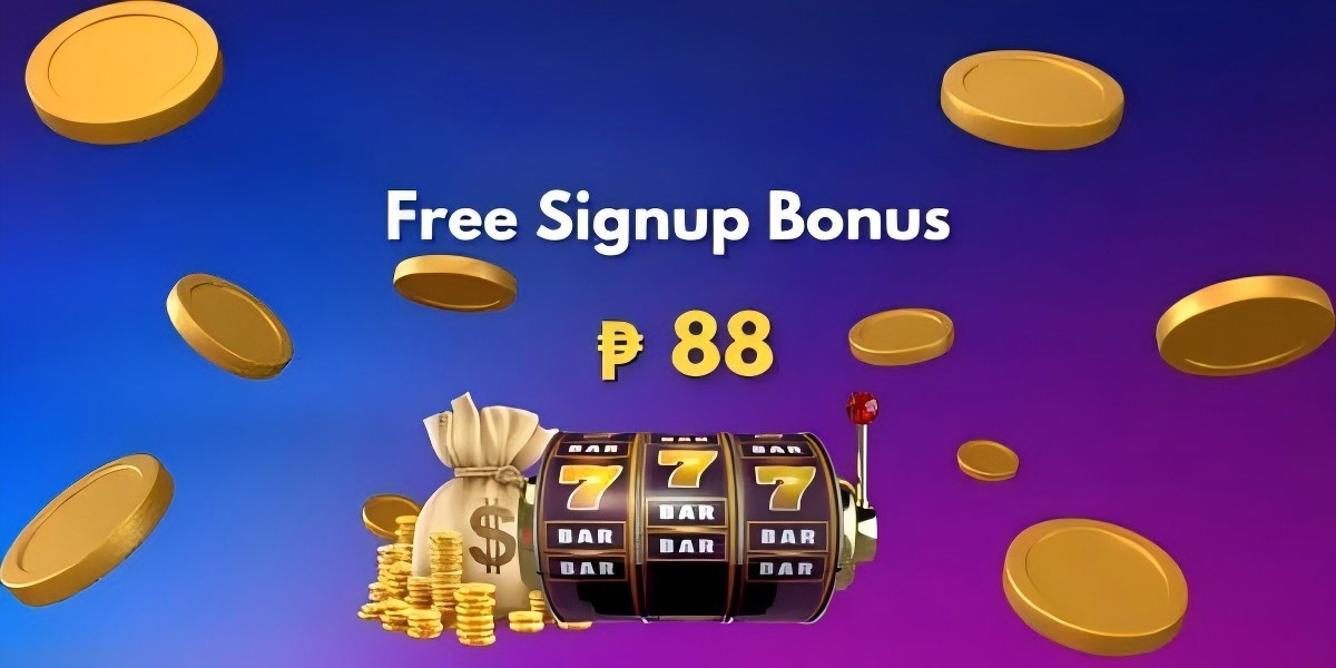 Gamezone Promotion welcome bonus banner with coins and slot art